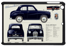 Austin A30 4 door Deluxe 1953-56 Small Tablet Covers